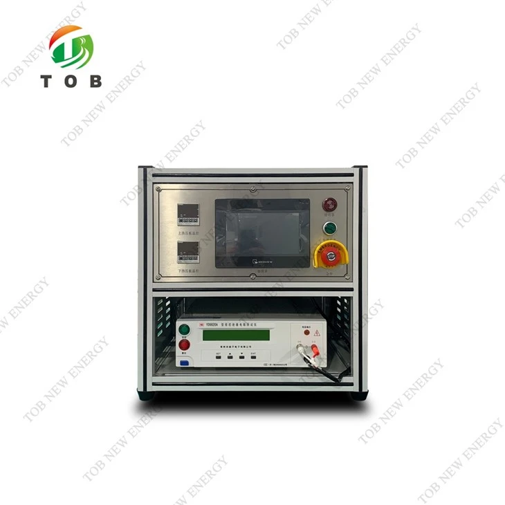 Battery Cells Hot Press And Short Tester